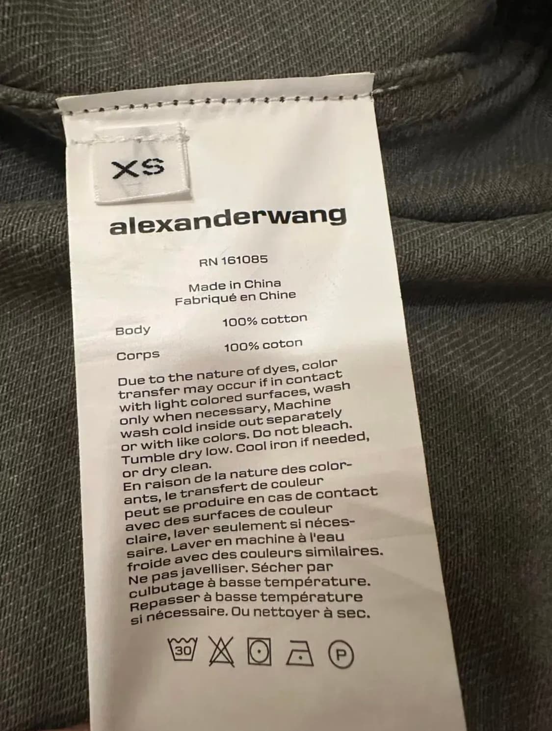 알렉산더왕 남녀공용 밀리터리자켓 상품이미지3