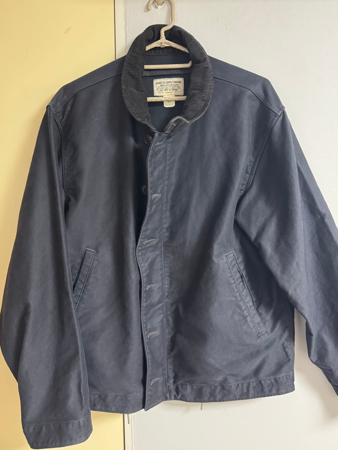 더블알엘 정글클로스 덱자켓 다크네이비 상품이미지1