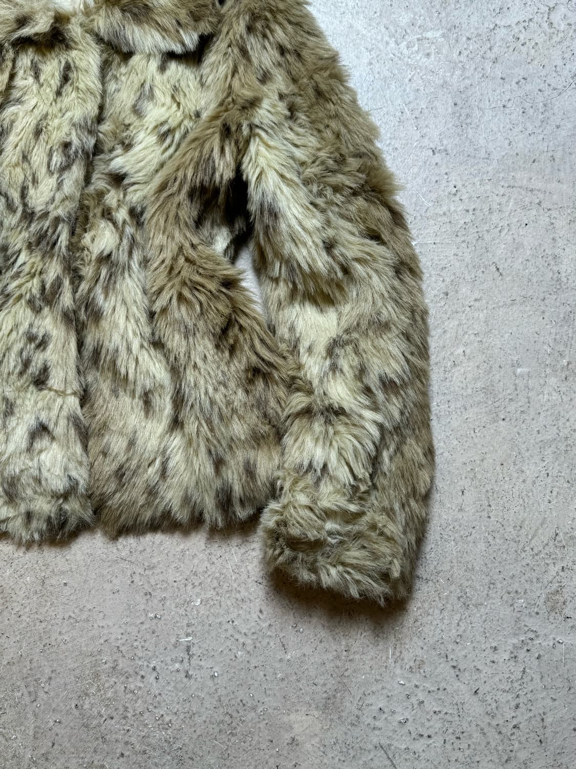 레오파드 퍼자켓 상품이미지2