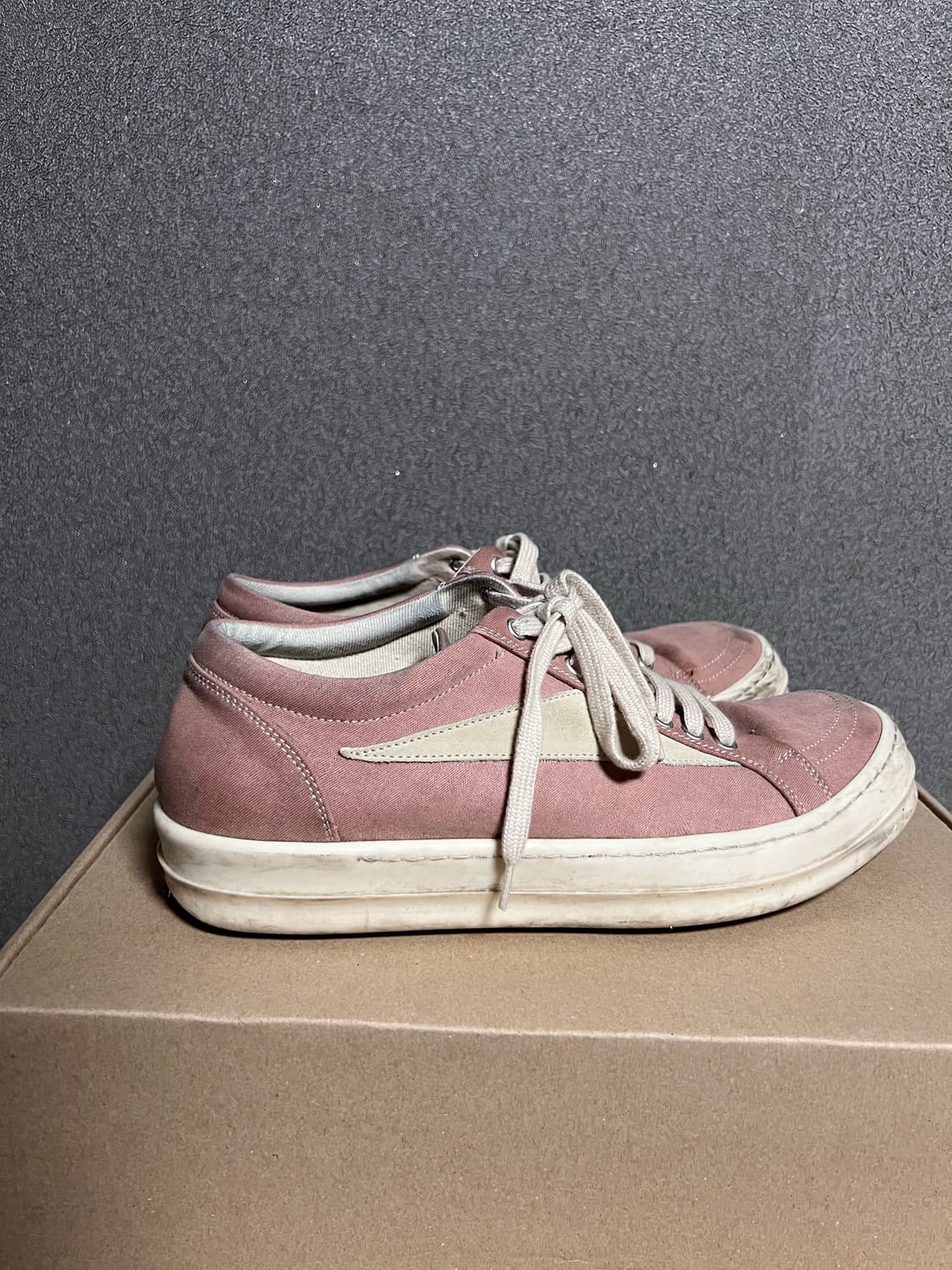 [43.5] 릭오웬스 다크쉐도우 핑크 반스 상품이미지1