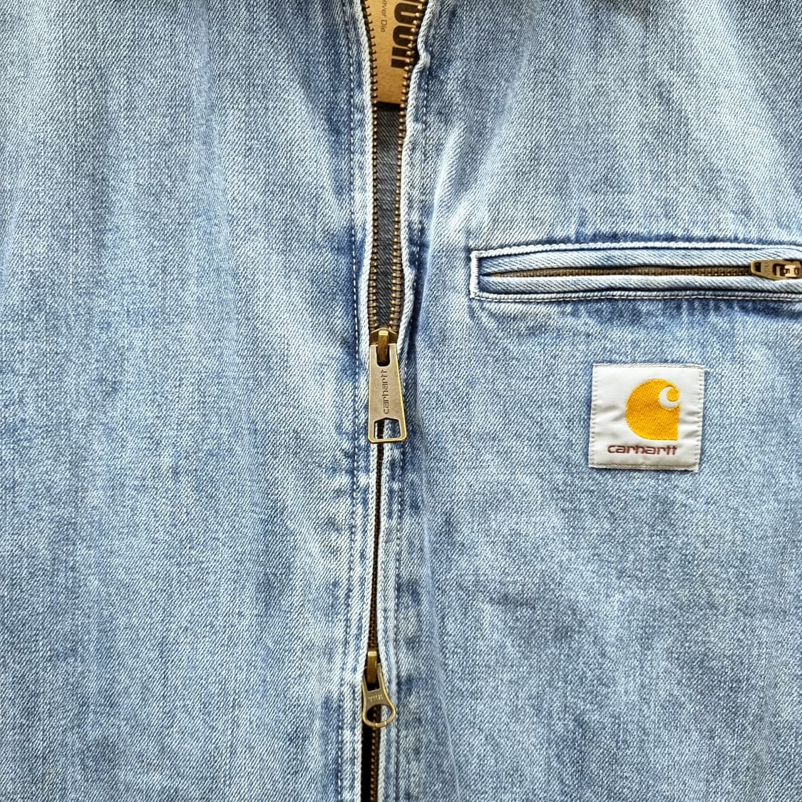 칼하트 WIP 디트로이트 데님 자켓 상품이미지6