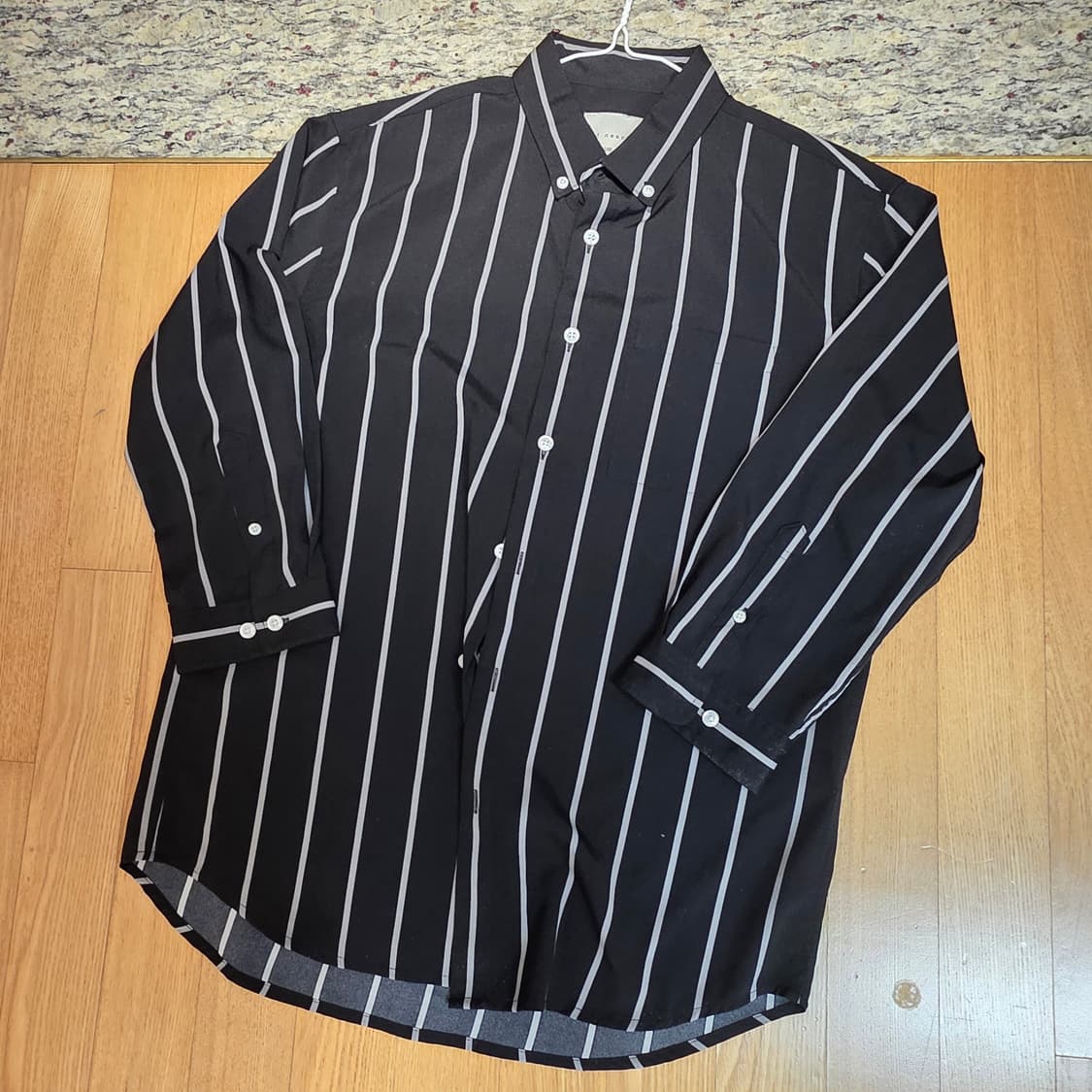 주름 지지 않은 링클프리 오버핏 셔츠 100 시원한 셔츠 L tbj 셔츠 상품이미지2