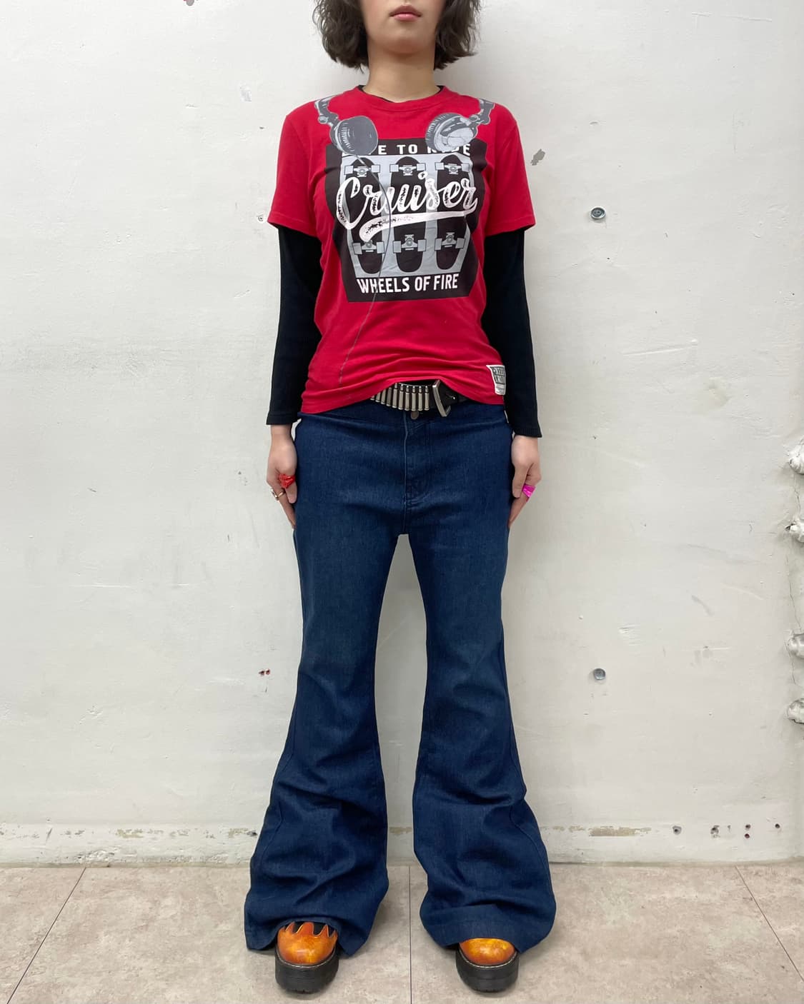 two-burton denim flare pants  상품이미지1
