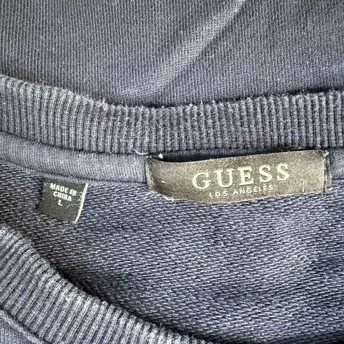 L 게스 빅로고 맨투맨 0122T1 상품이미지3