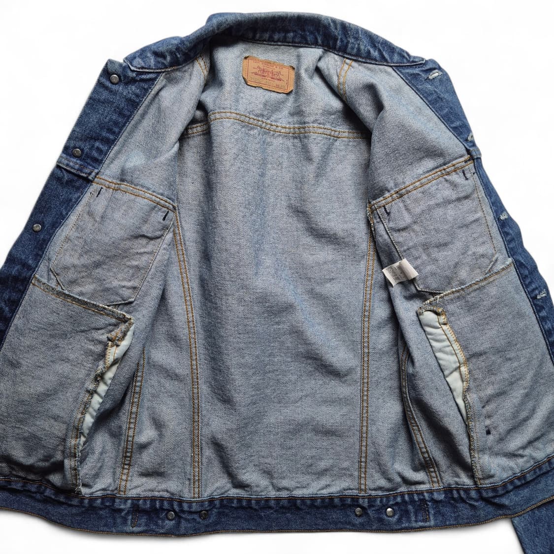 [38L] 리바이스 80s 71506 데님 트러커 자켓 USA 상품이미지8