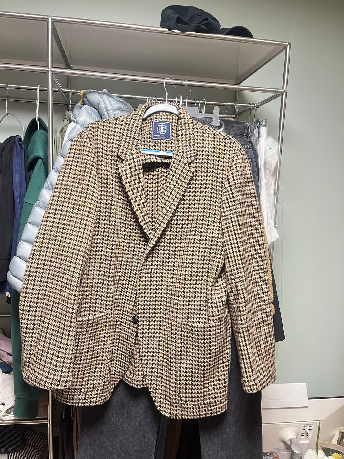 제이프레스 트위드 3b 소프트 자켓 42사이즈 상품이미지3