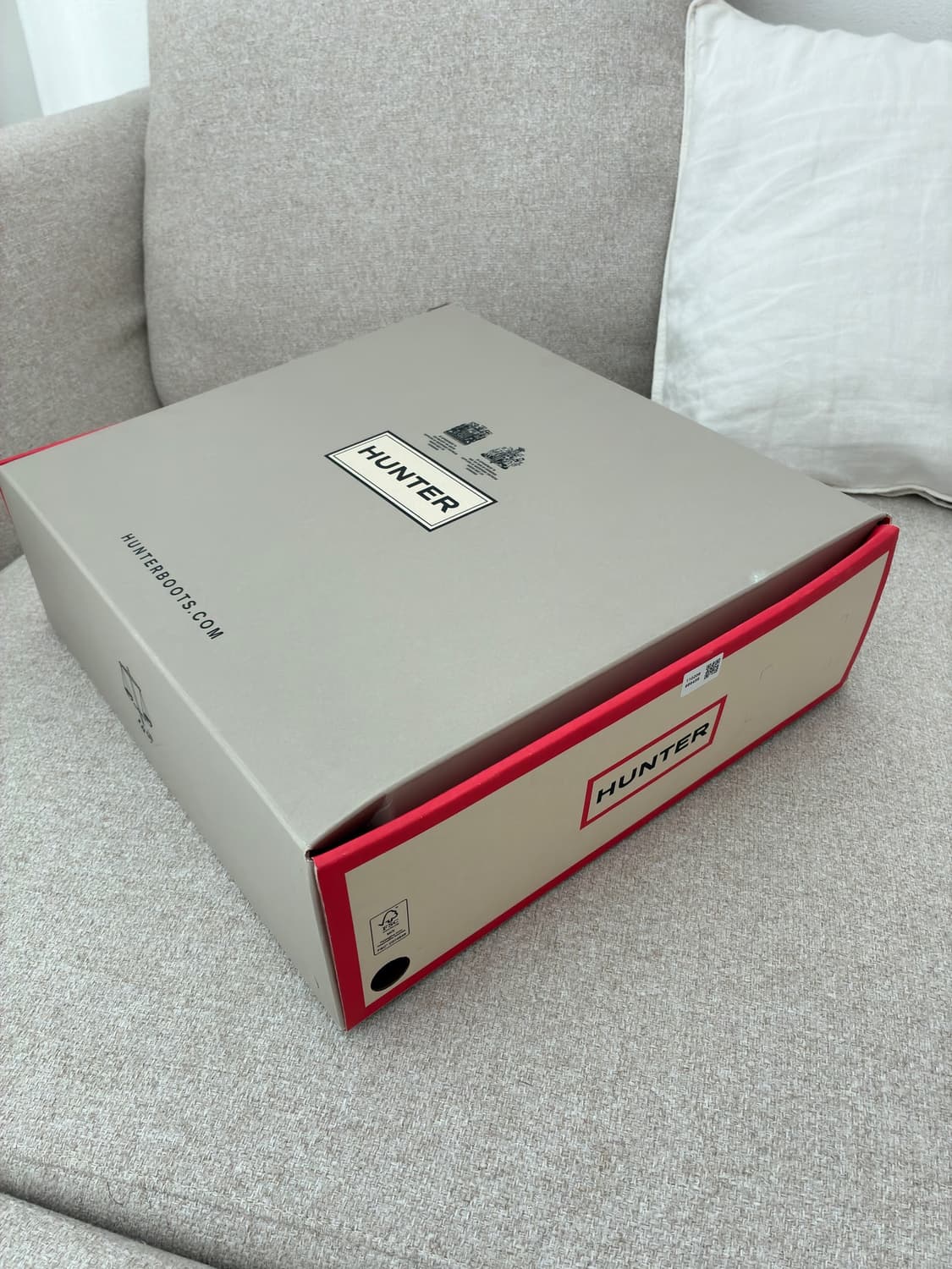 헌터 오리지널 레인부츠 쇼트 블랙 상품이미지7