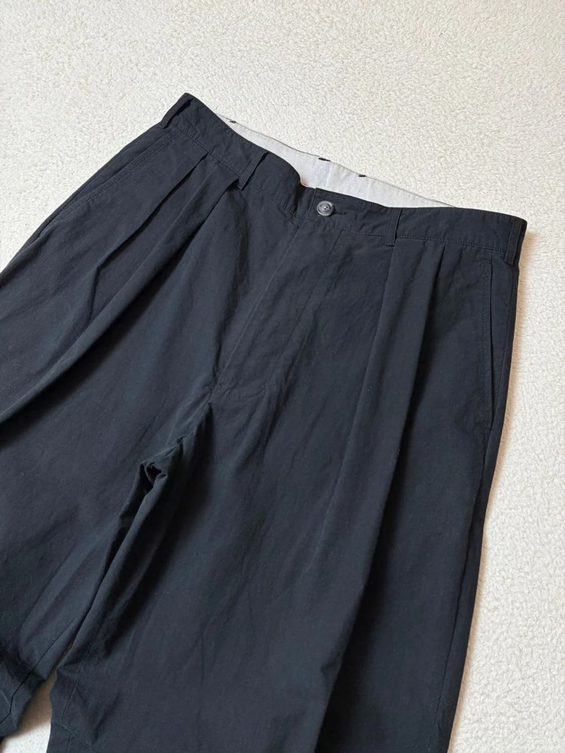 홀리선 퍼티그 투턱 트윌 와이드 팬츠 PN7735 상품이미지2