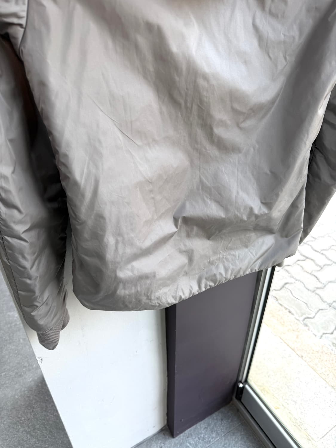 40/ 프라다 스포츠 레드탭 나일론 패딩점퍼 상품이미지8