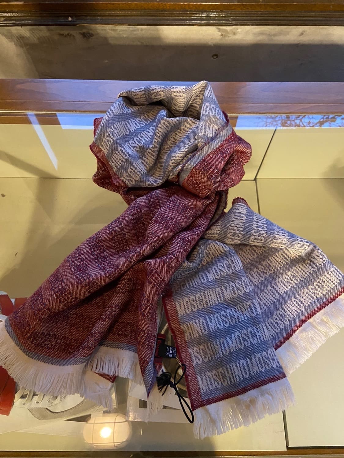 모스키노 버진울 머플러 상품이미지1