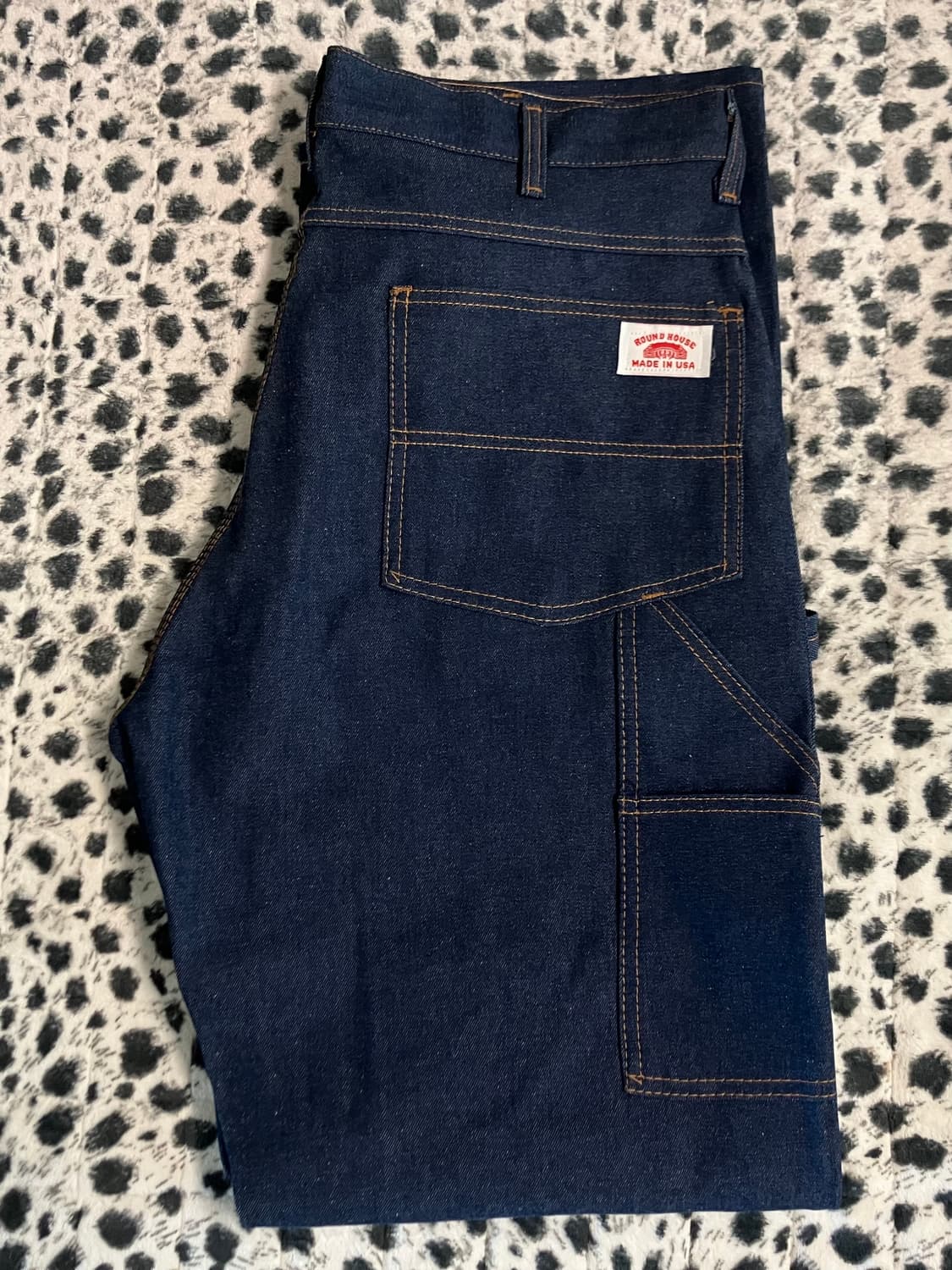USA 라운드하우스 카펜터 데님 팬츠 34 ~ 35인치 워크웨어 아메카지 상품이미지1
