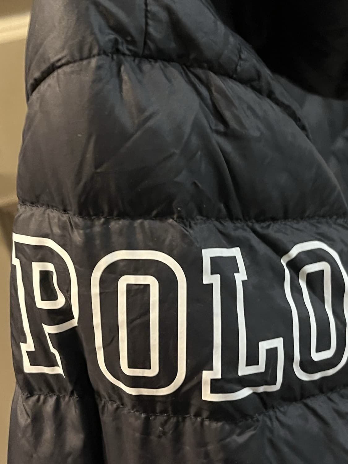 폴로 랄프 로렌 폴로 베어 경량 후드 다운 패딩 자켓 상품이미지3