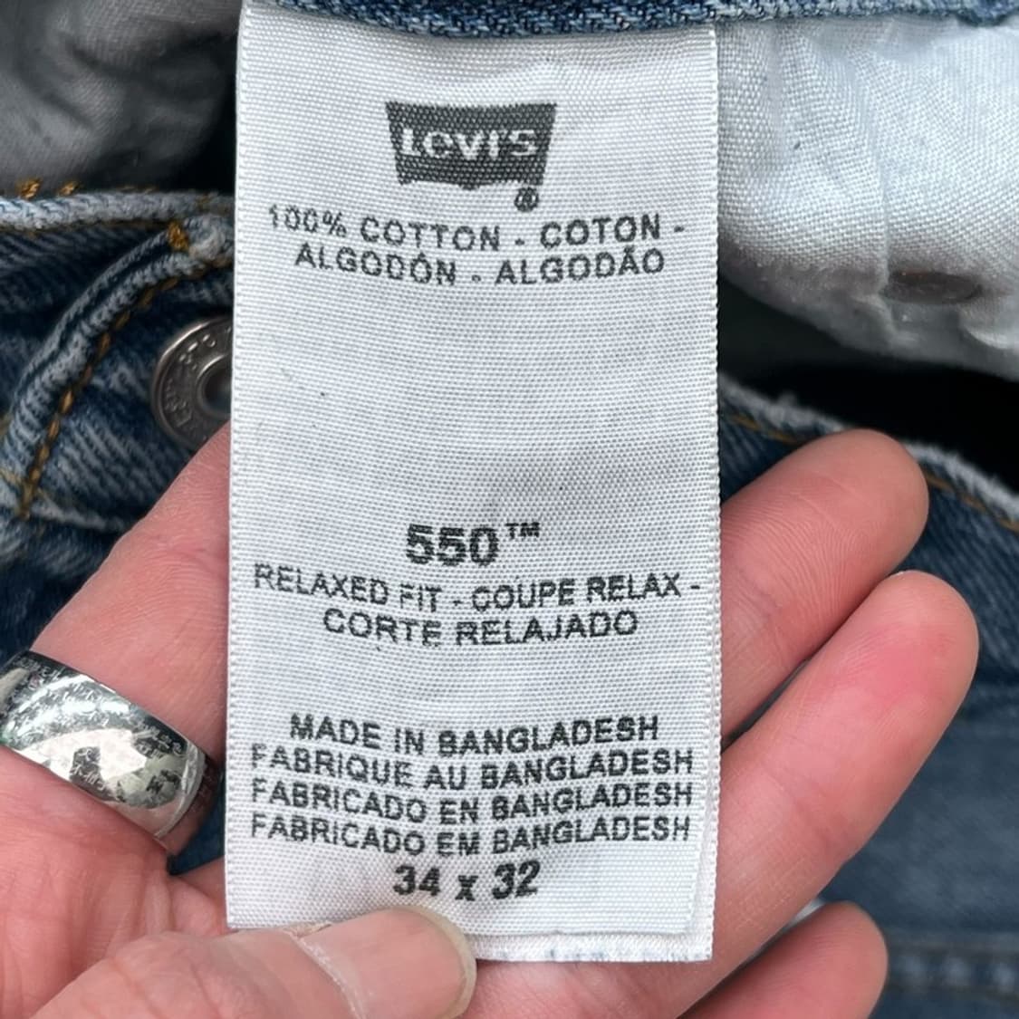 리바이스 550 데님팬츠 r2179 상품이미지7