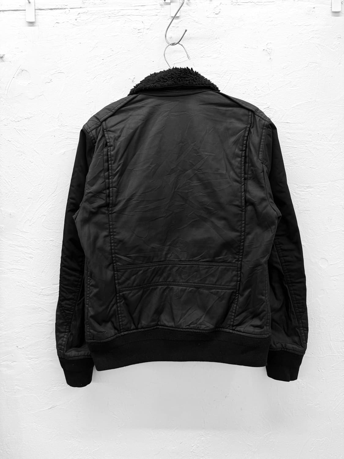 kiminori morishita X uq 코팅 봄버 자켓 상품이미지4