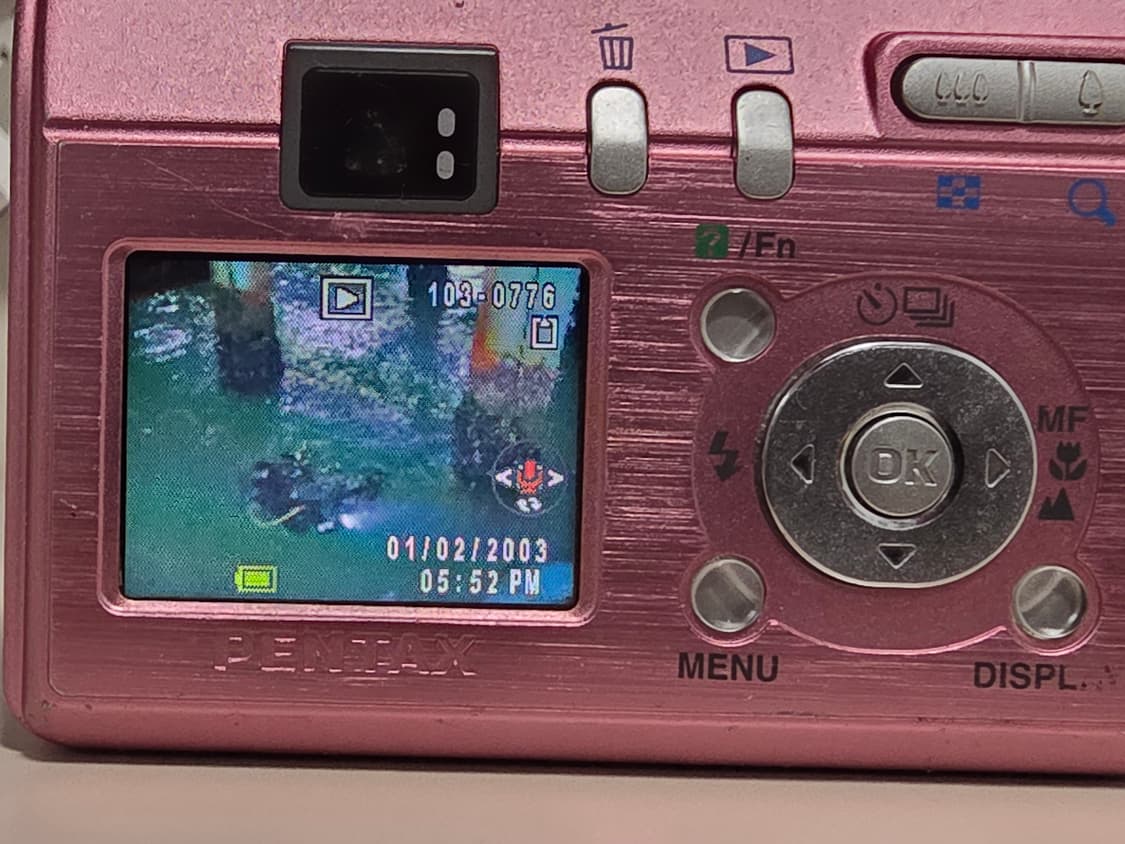 펜탁스 옵티오 S40 빈티지 디지털카메라 상품이미지7