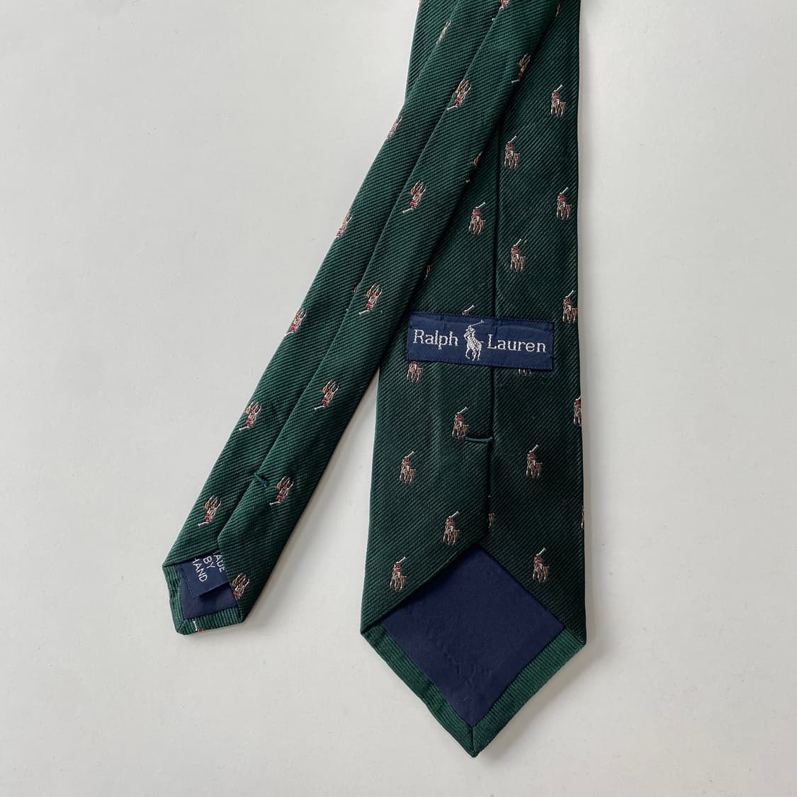 폴로 랄프로렌(POLO) 모노그램 명품 정품 넥타이 총장112cm 상품이미지3