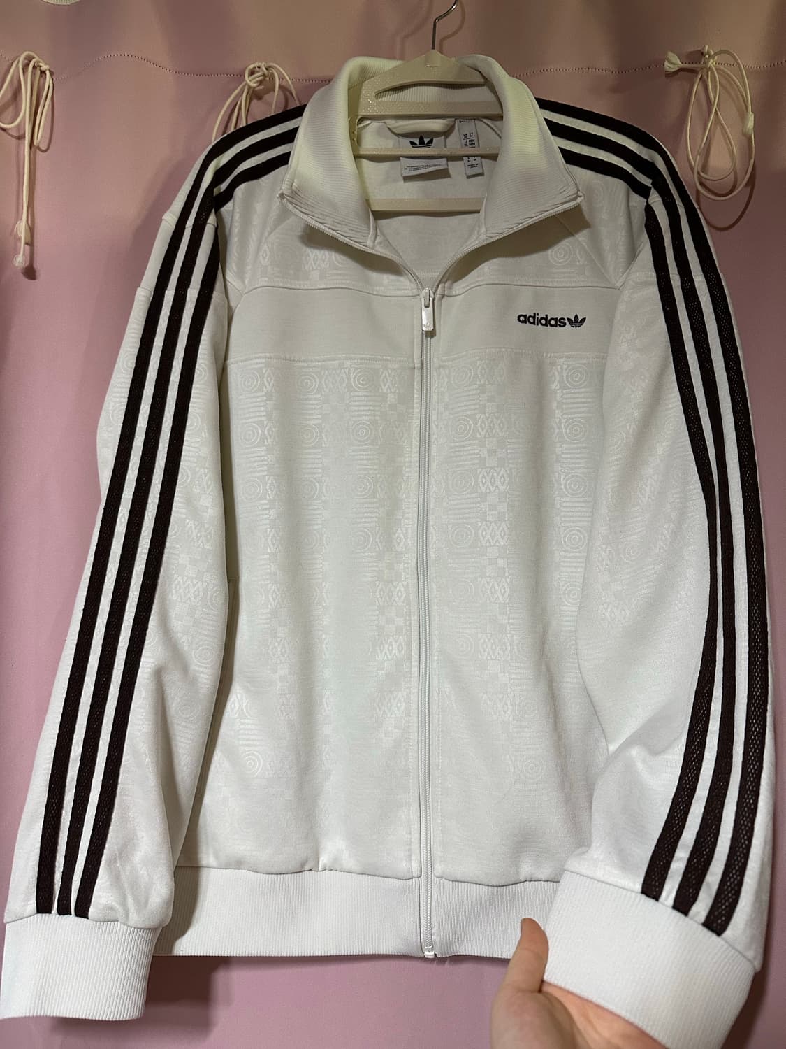 아디다스져지 아디다스 프리미엄 엠보스드 트랙탑 대장 희귀 집업 아디다스 상품이미지1