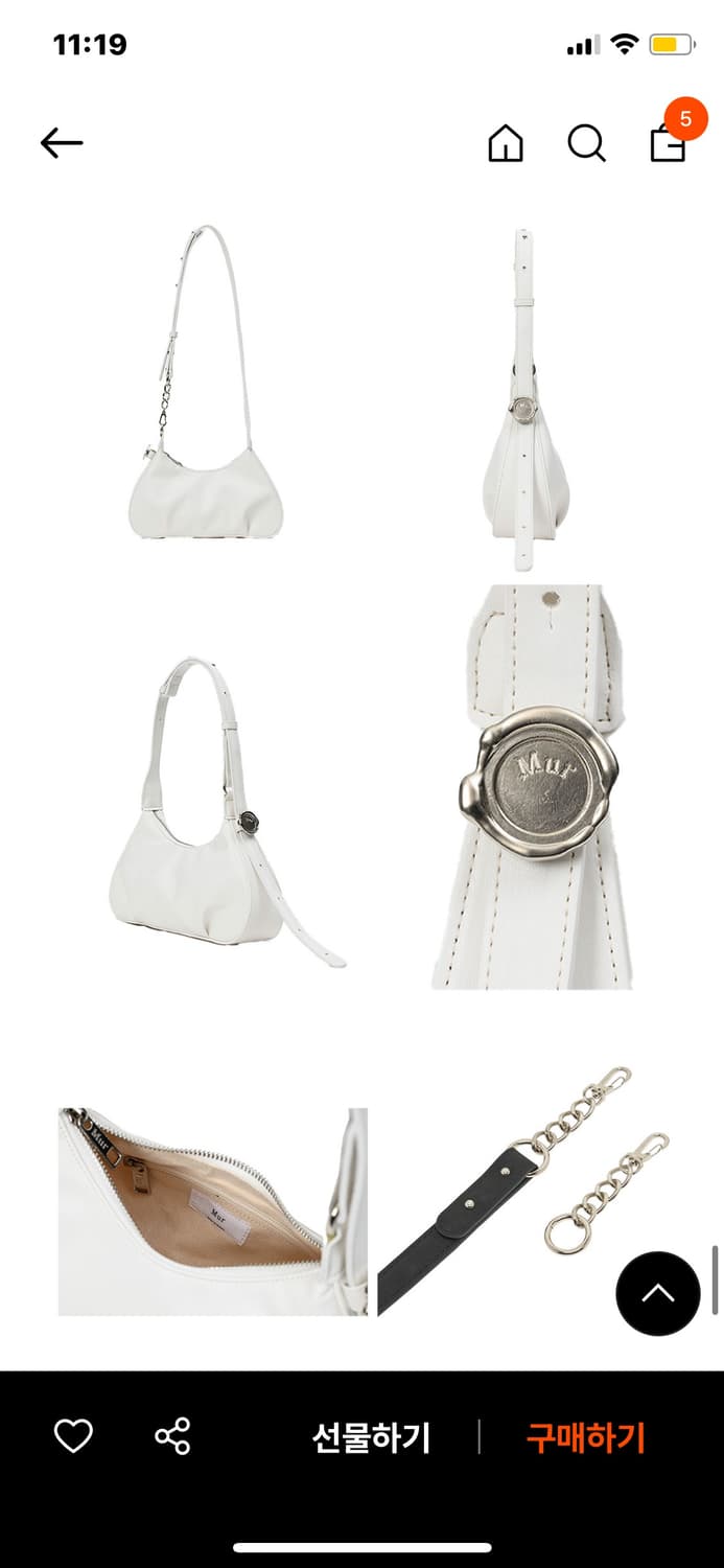 MUR 무르 3way 에떼백 (클링클 다크브라운) 상품이미지6