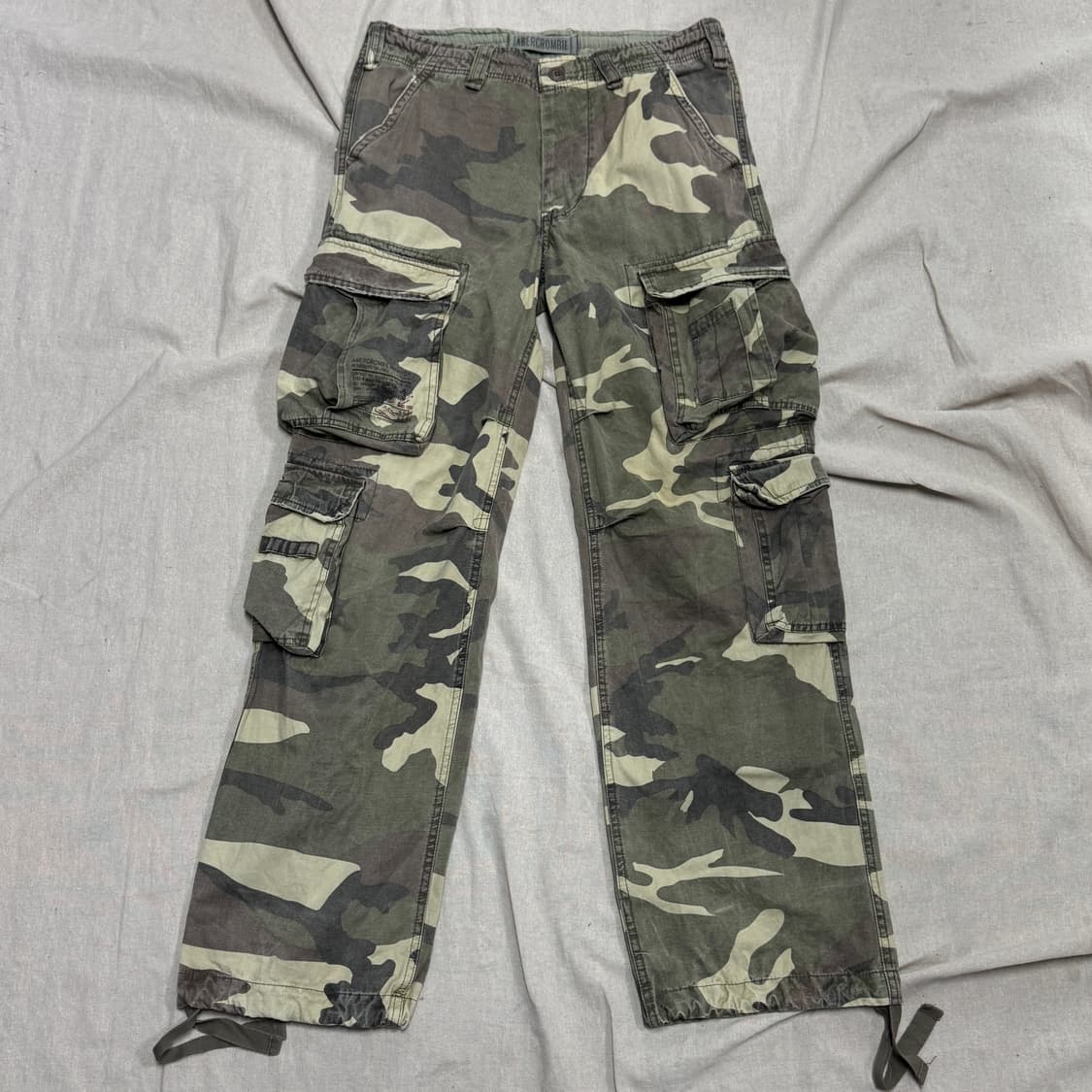 아베크롬비 빈티지 밀리터리 카모 카고팬츠 S(29~32) 상품이미지1
