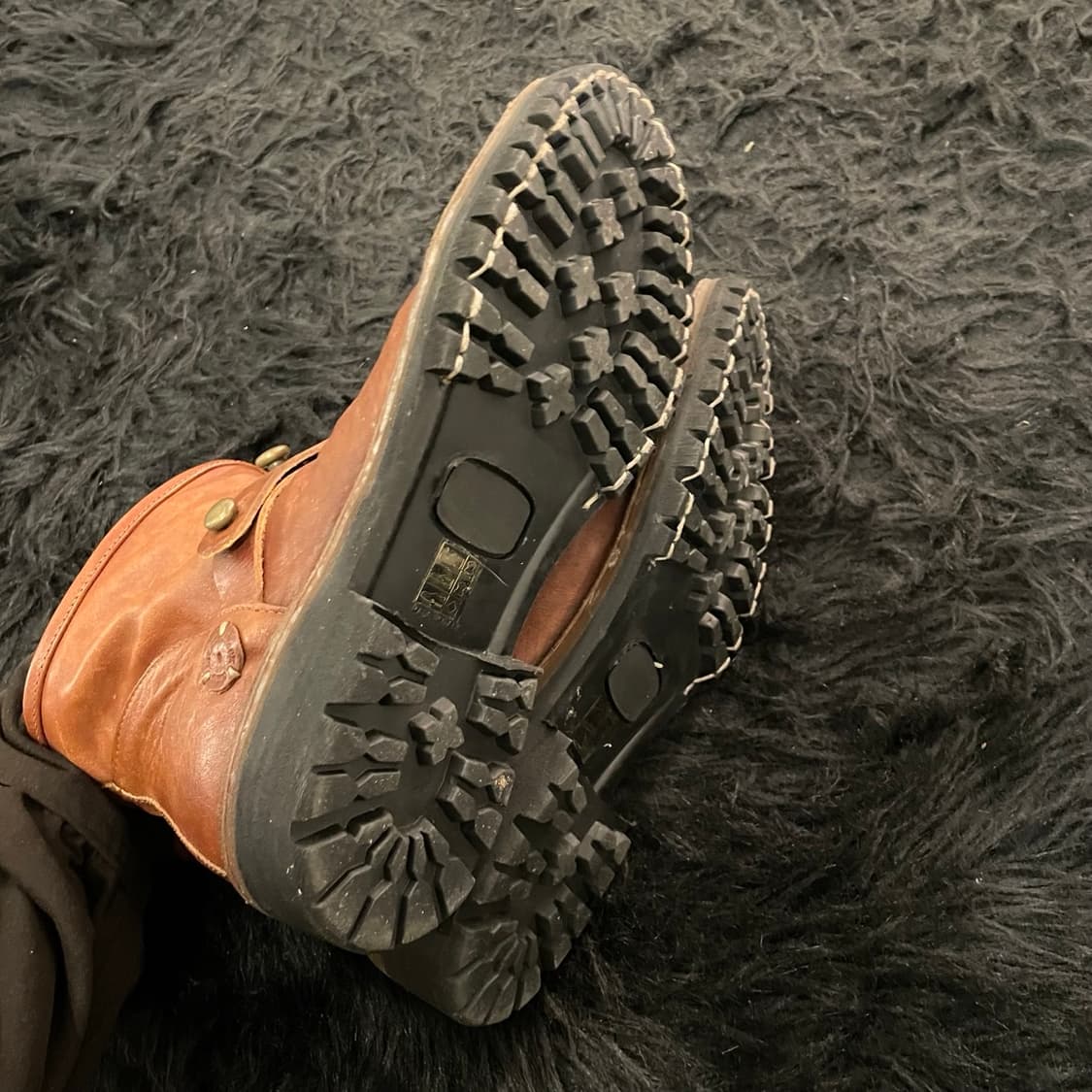 디젤 레더 앵클 부츠 상품이미지4