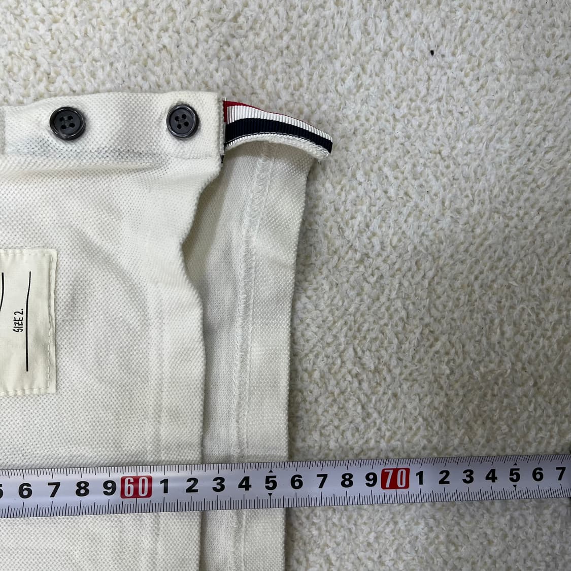 2 고급 빈티지 반팔 카라 티셔츠 0305M 상품이미지5