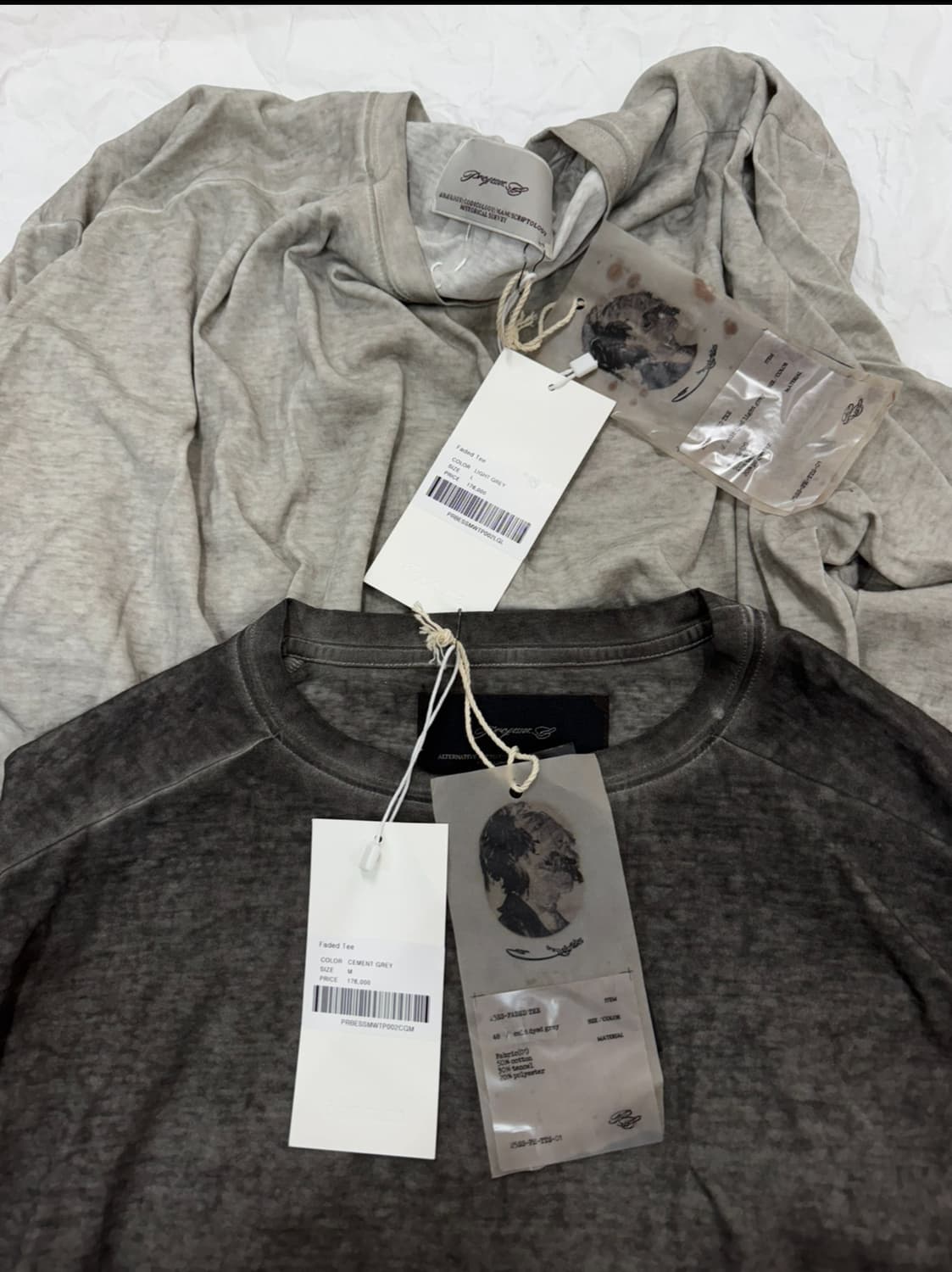 professor.e Faded tee (M,L) 상품이미지1