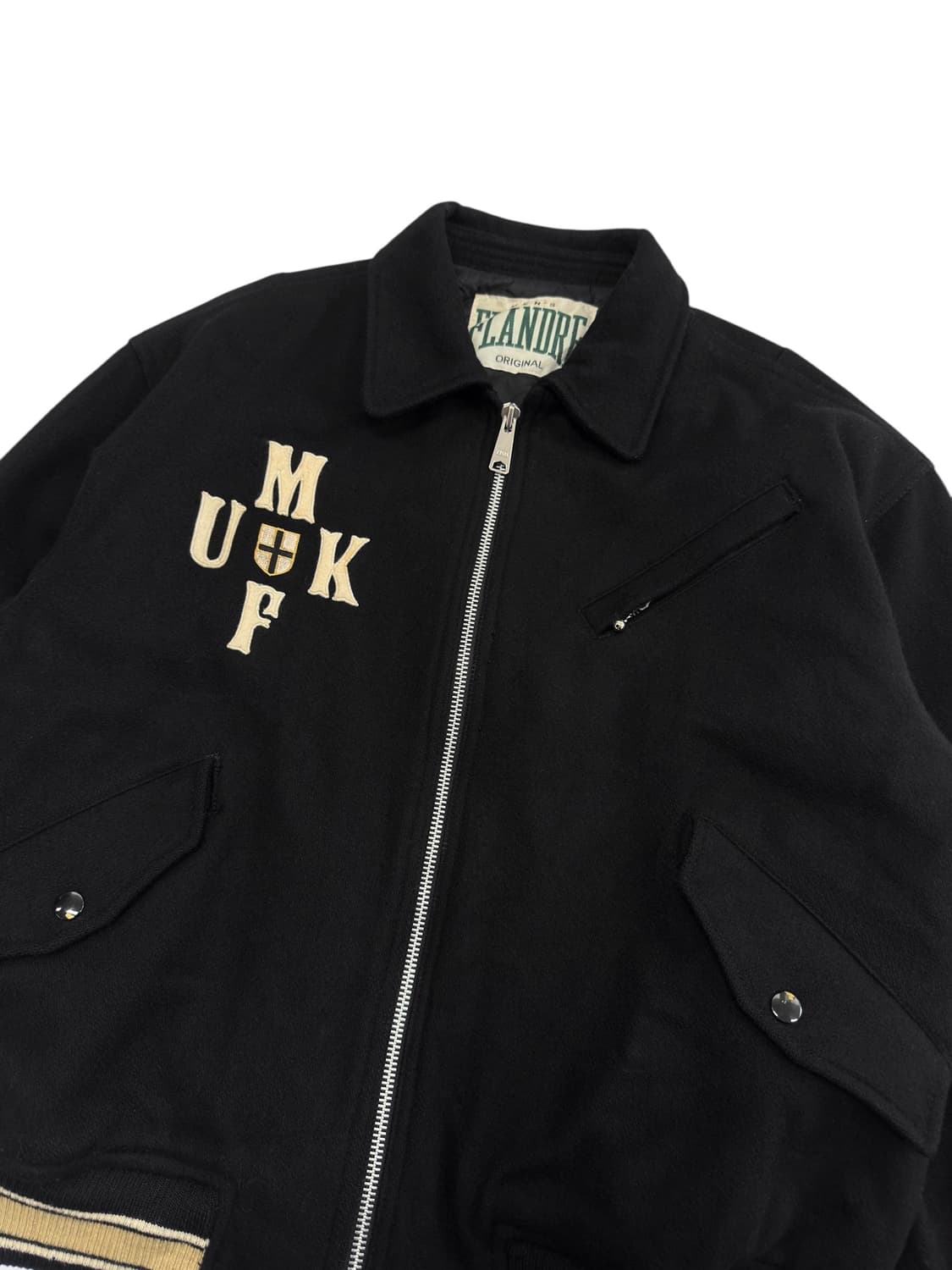 맨즈 플랑드르 mens flandre JPN 울 바시티자켓 상품이미지3