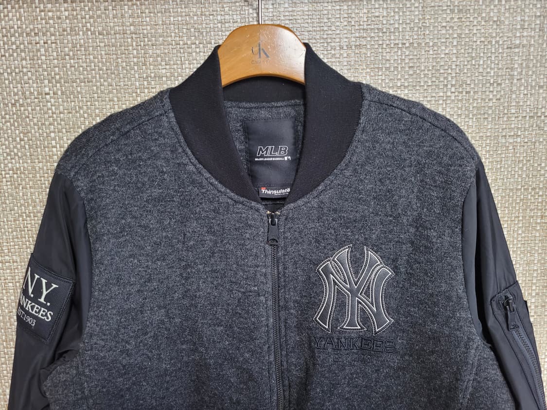 100사이즈 MLB 모직 점퍼 항공 자켓  상품이미지2