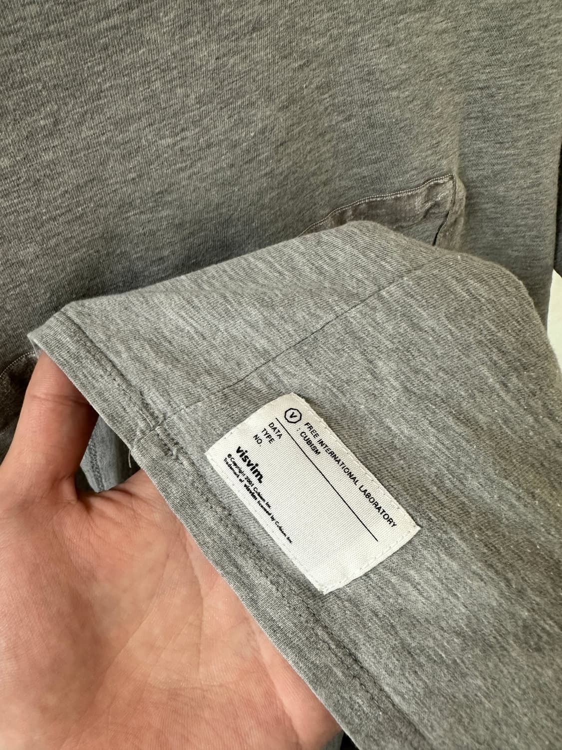 Visvim Velvet Panel 반팔 상품이미지4