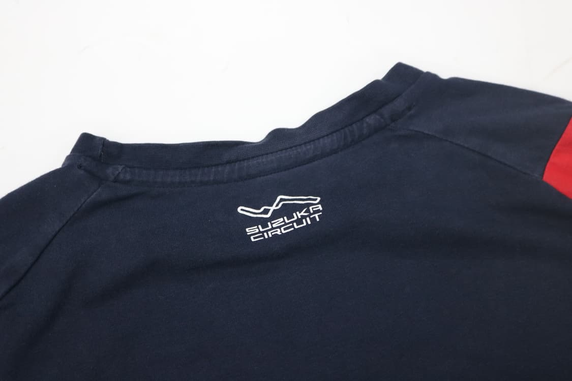 레드불 레이싱 스즈카 서킷 네이비 그래픽 반팔 티셔츠 상품이미지6