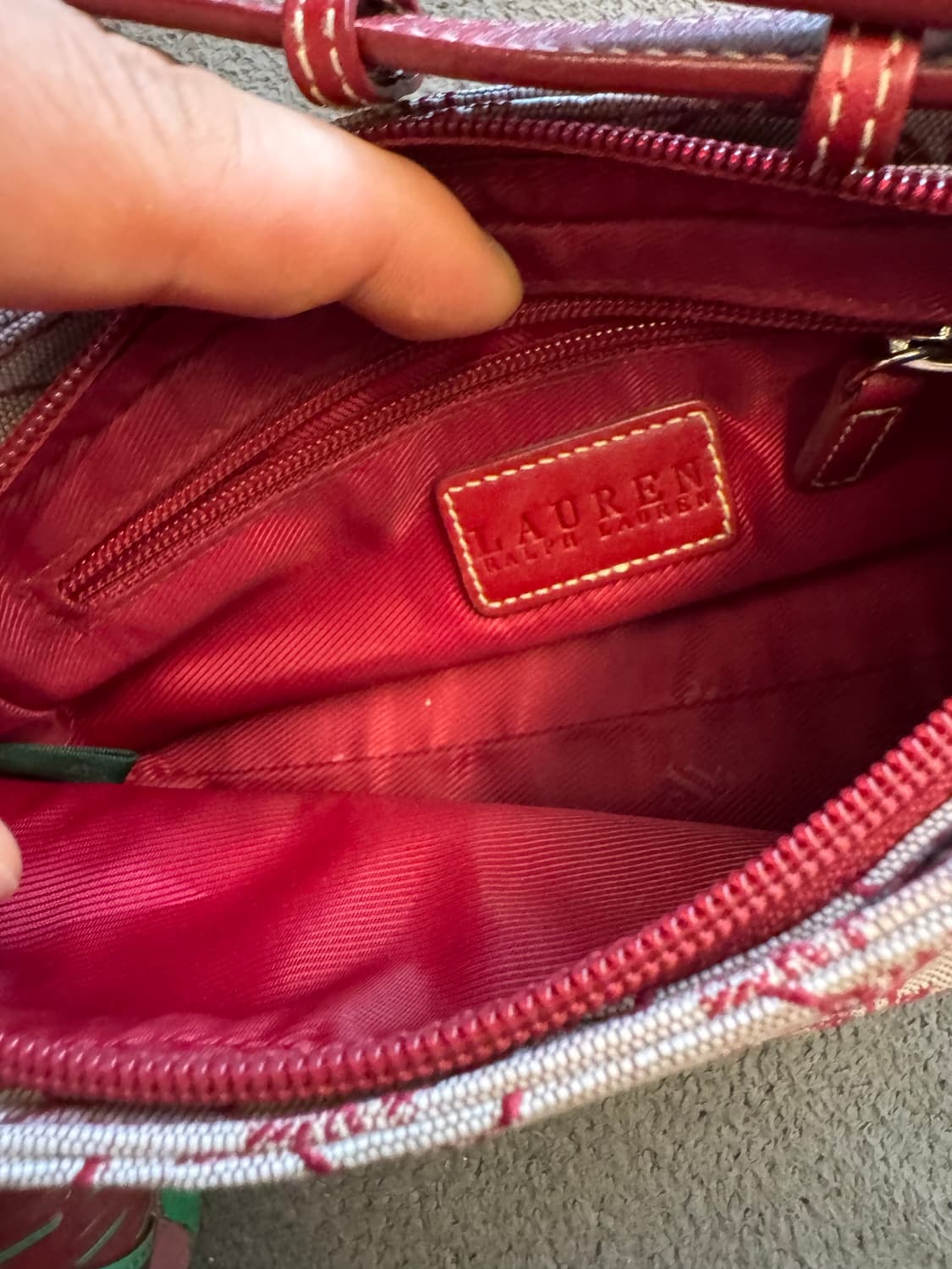 폴로 랄프로렌 미니 숄더백 처분  상품이미지3