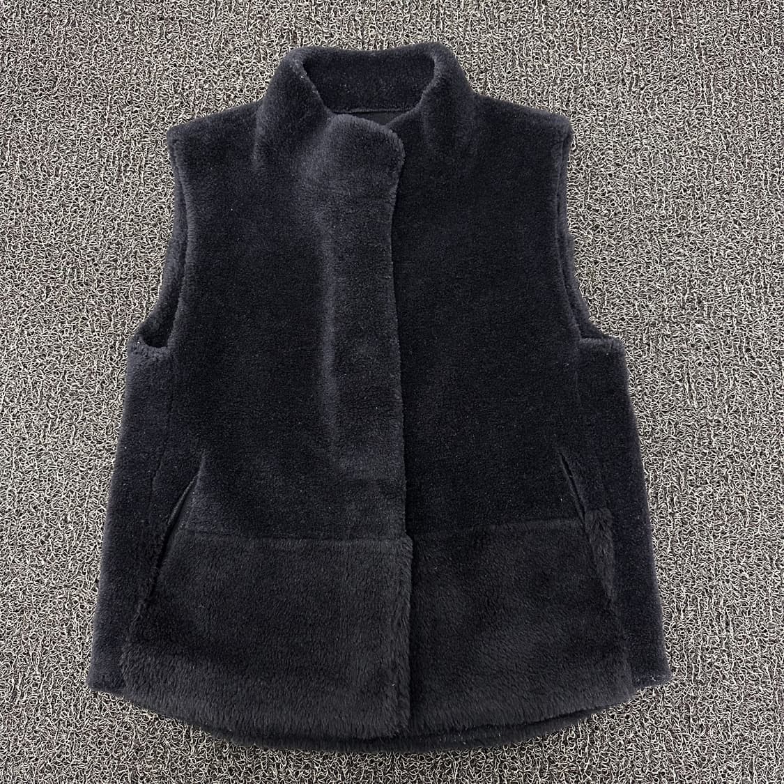 유로컬렉션 여성 양모 조끼 베스트 66사이즈 상품이미지1