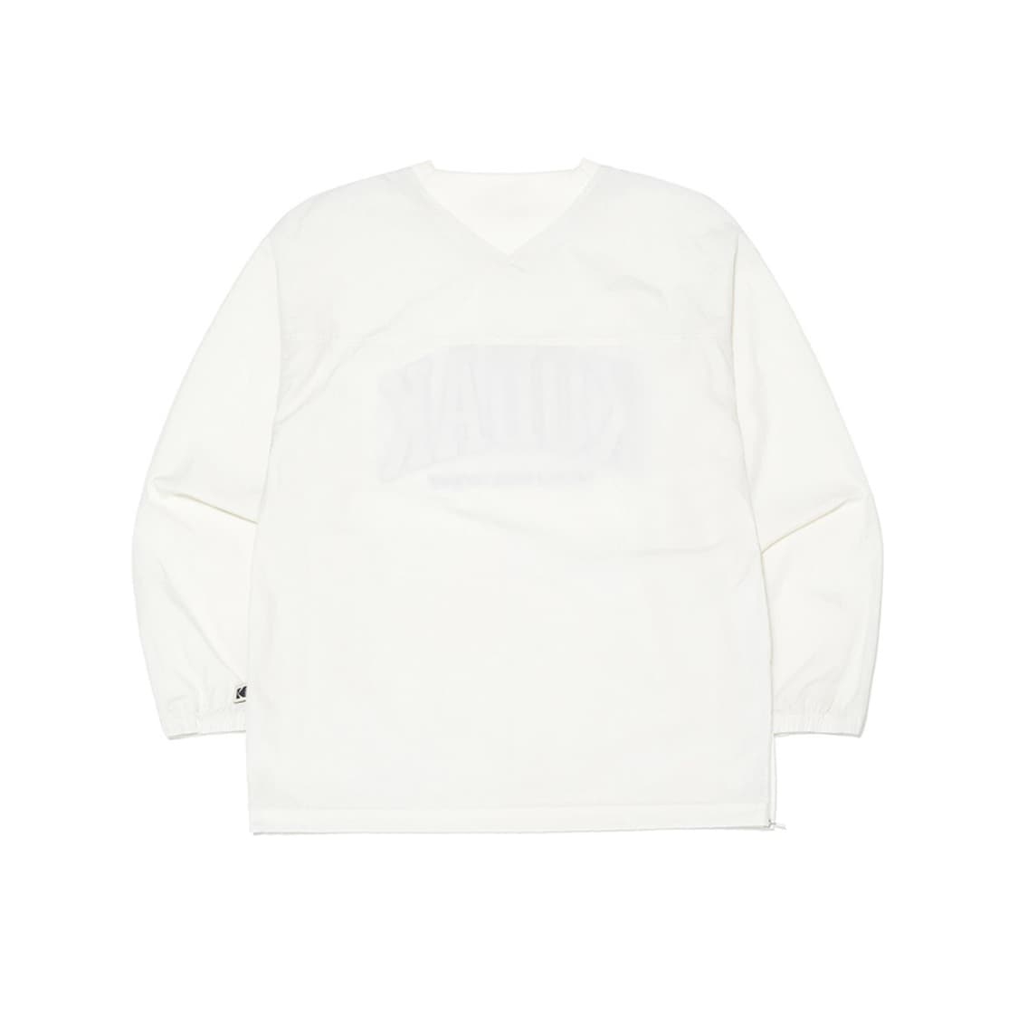 코닥 화이트 아노락 바람막이 2XL 에센셜 워딩로고 피스테 맨투맨 상품이미지4