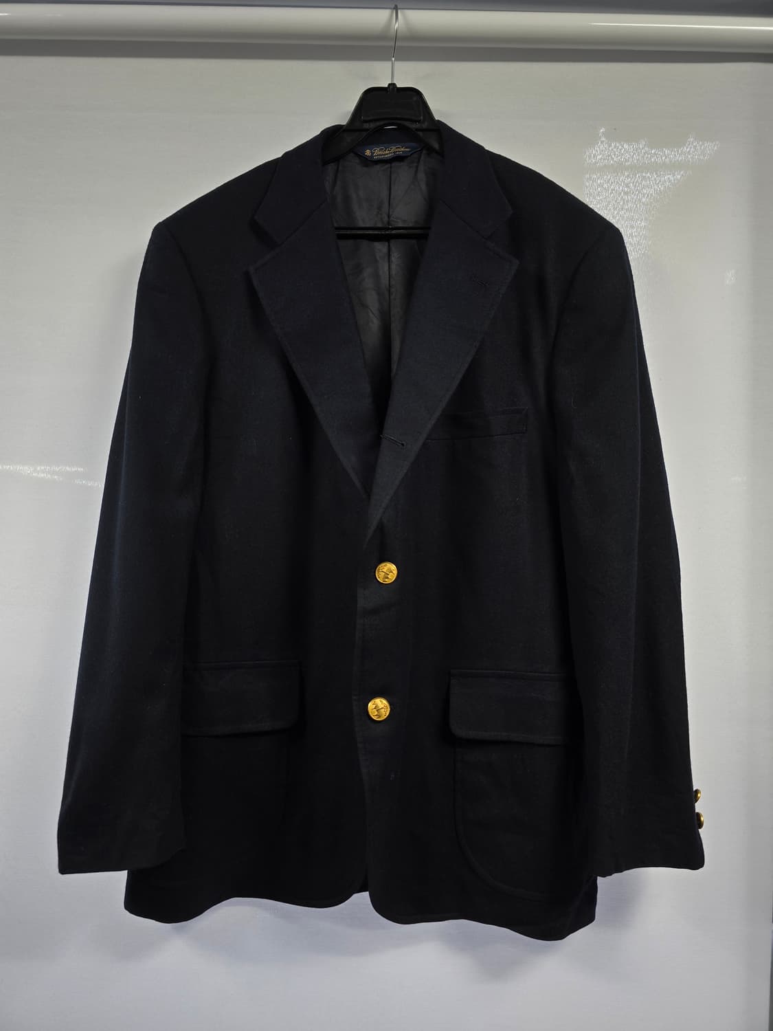 브룩스브라더스 네이비 울 금장 블레이저 상품이미지1