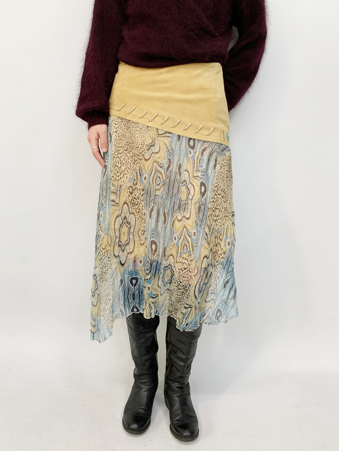 ABSOLU PARIS made in france  웨스턴 스커트 상품이미지3