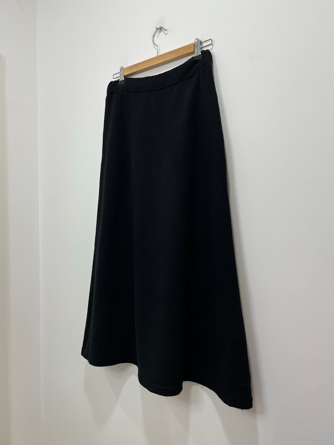 컨버스 올스타 로고 자수 플래어 롱스커트 상품이미지6