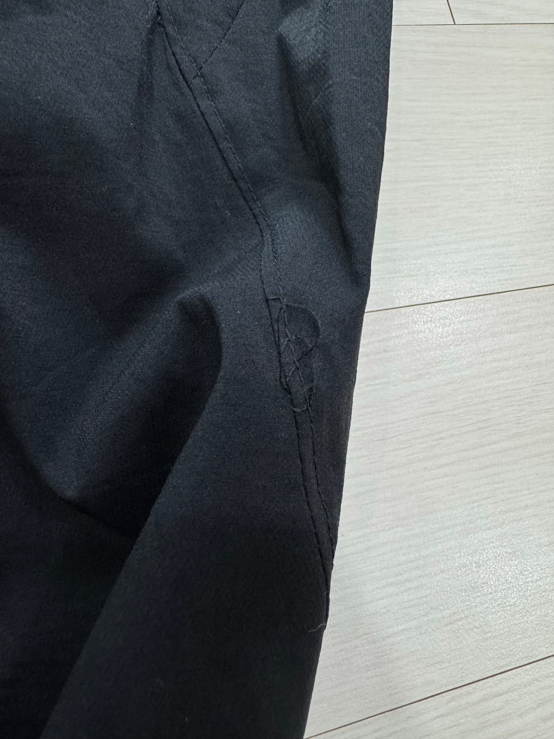 26SS 산산기어 웰드 패치드 팬츠 블랙 3 상품이미지3