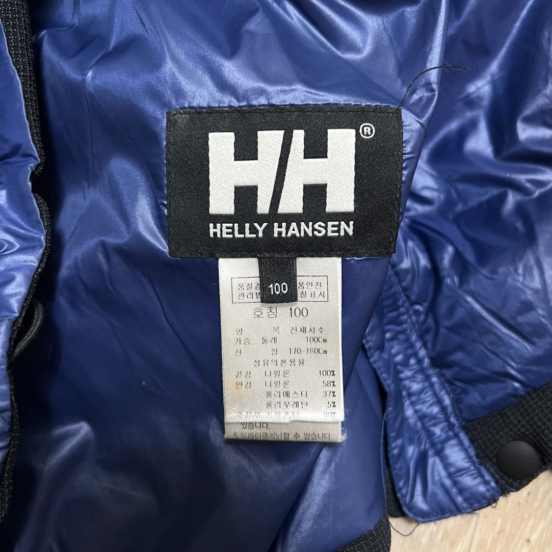 헬리한센 남성 구스다운 800 대장급 패딩 L/100  상품이미지7