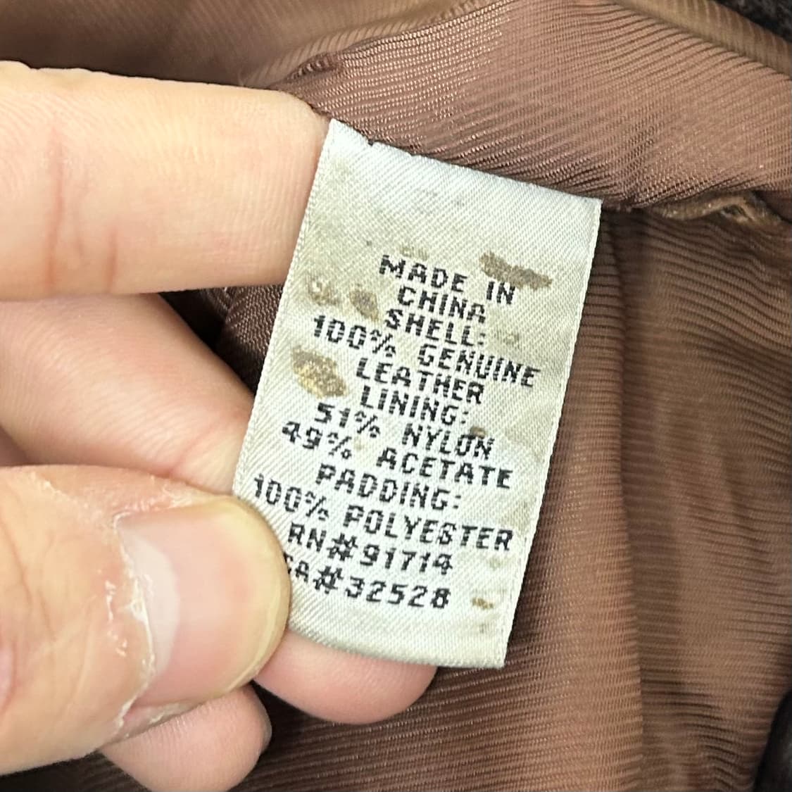 아르마니 익스체인지 소가죽 투웨이 쵸어 자켓 상품이미지8