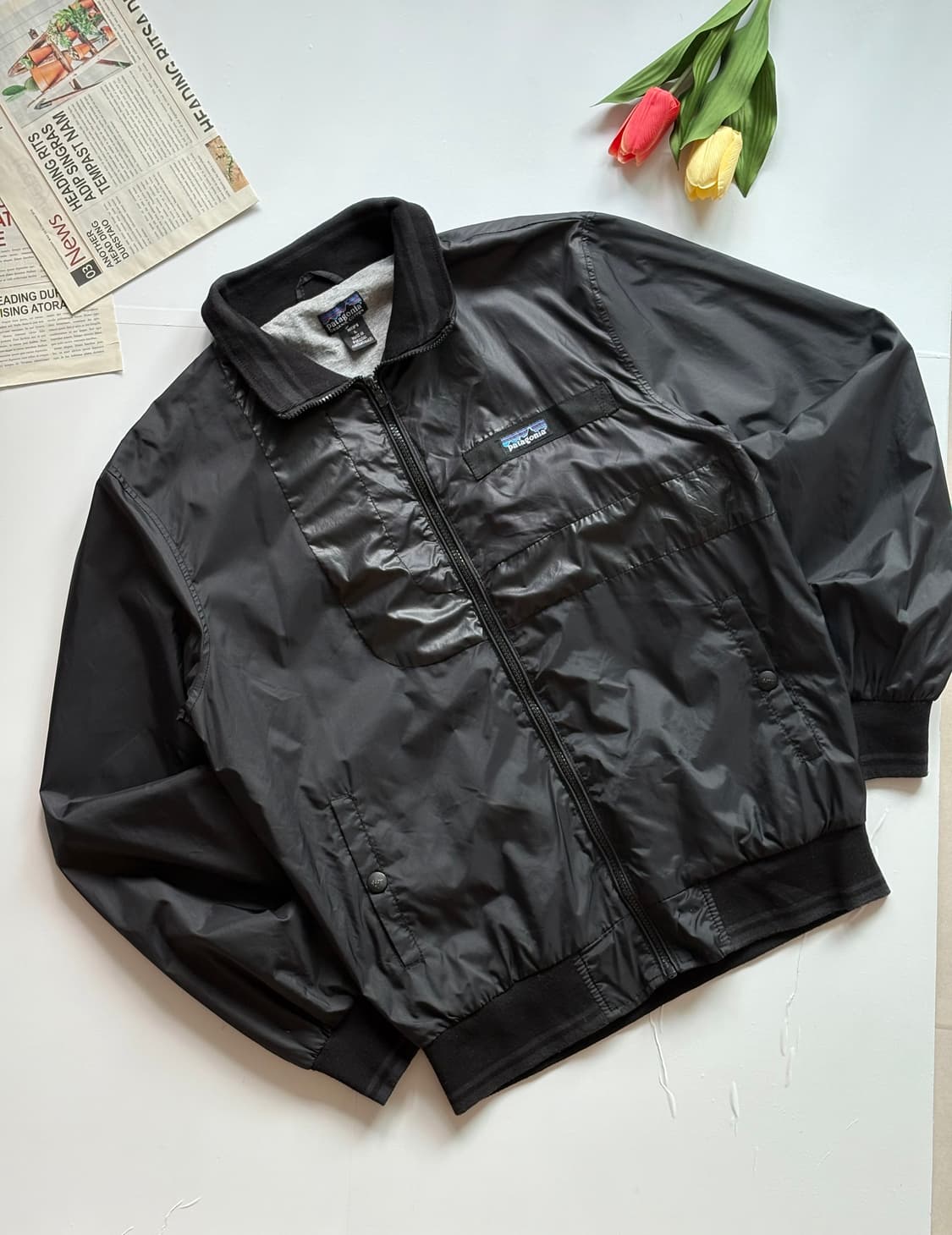 파타고니아 90‘s 블랙 바람막이 상품이미지1