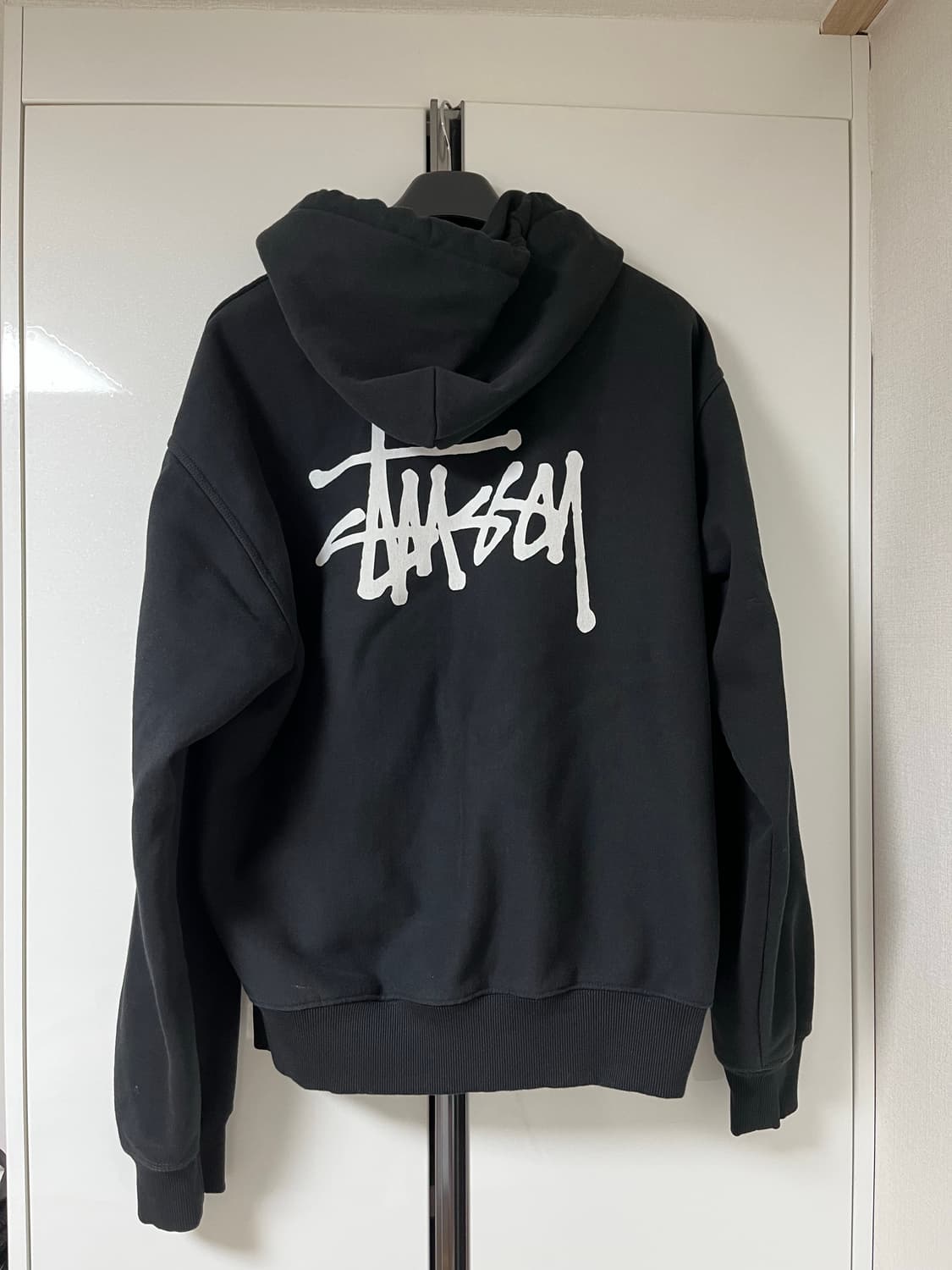 스투시 기모 후드집업 XL 상품이미지2