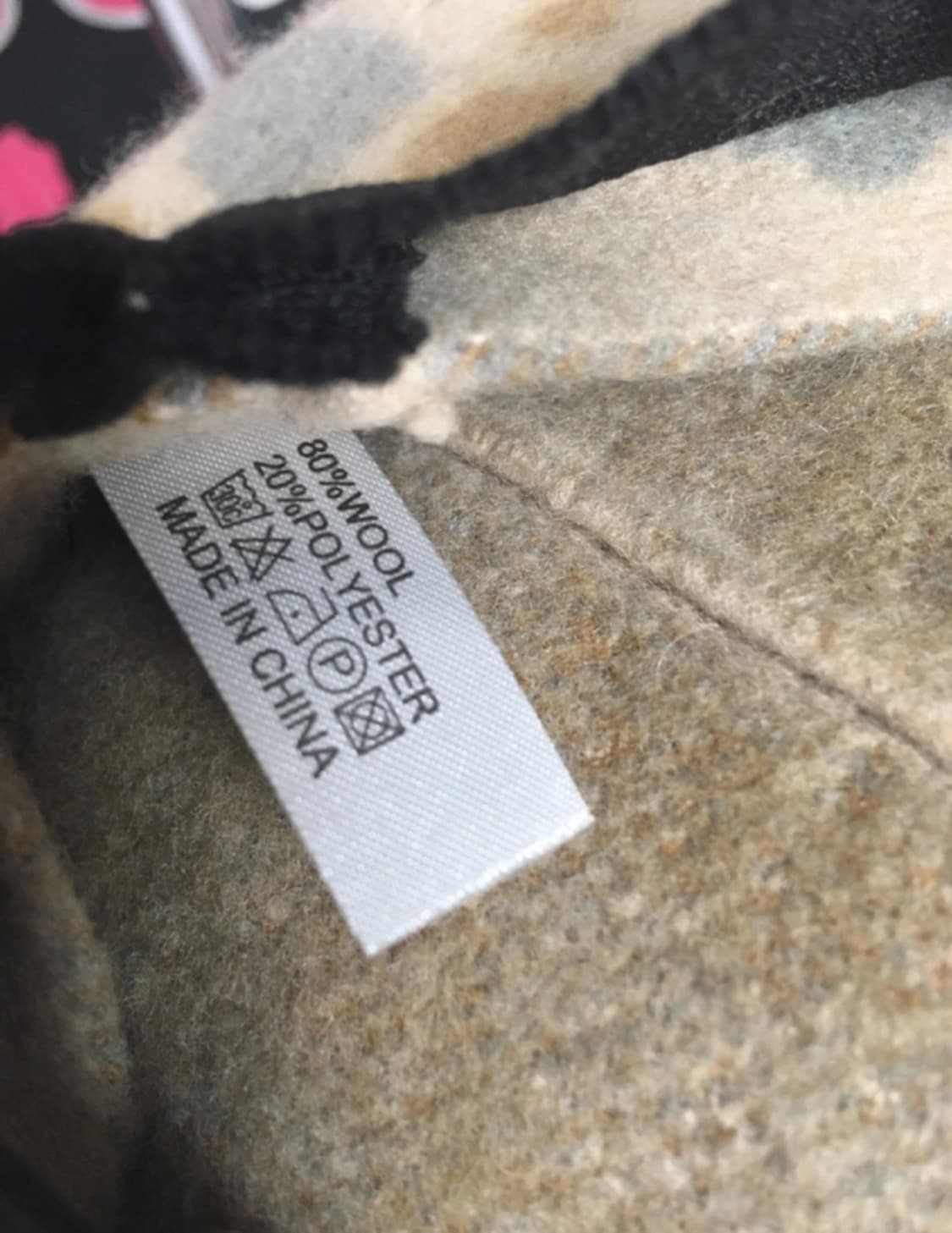 울 호피 베레모 모자 상품이미지2