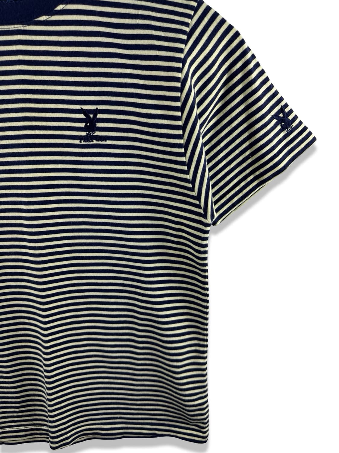 플레이보이 버니 스트라이프 반팔티셔츠3026 상품이미지4