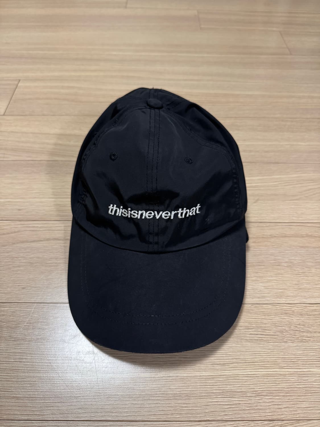 thisisneverthat Basic Nylon Cap 블랙로고캡 상품이미지1
