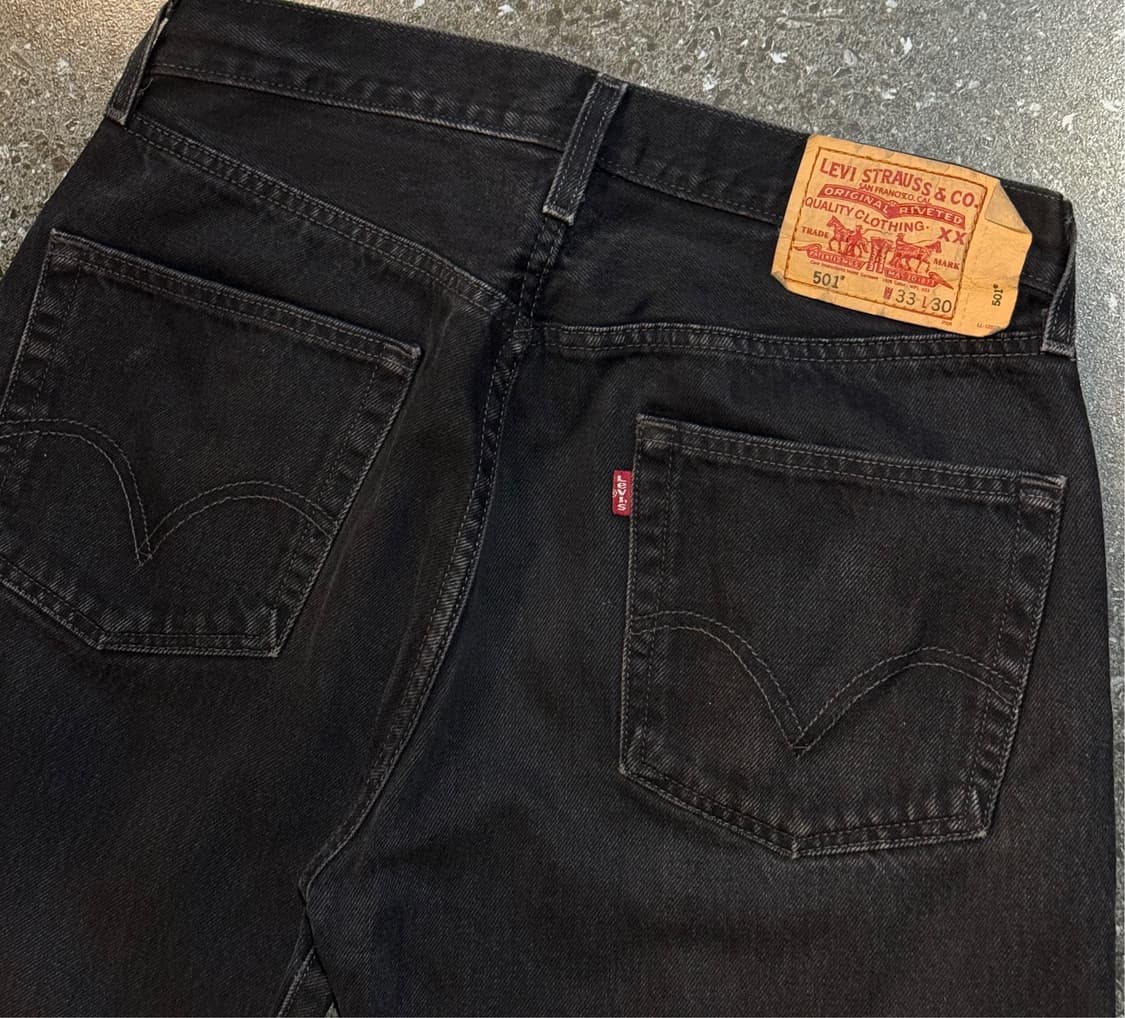 리바이스 00s 501블랙진 상품이미지3