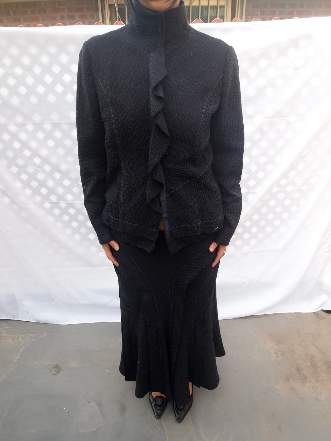 빈티지 디테일 셋업 상품이미지4