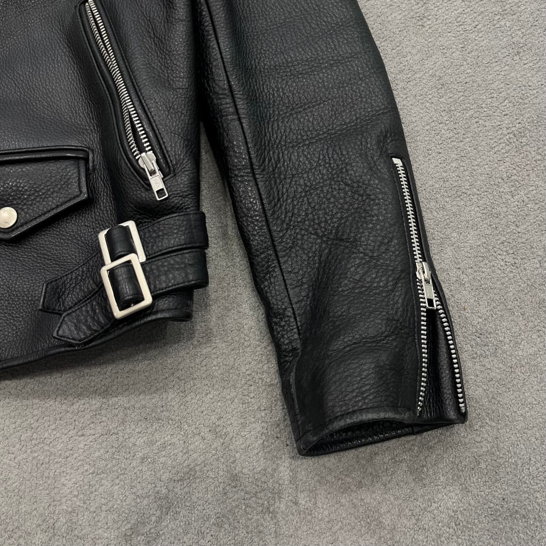 S 비바스튜디오 소가죽 라이더 레더자켓 상품이미지3