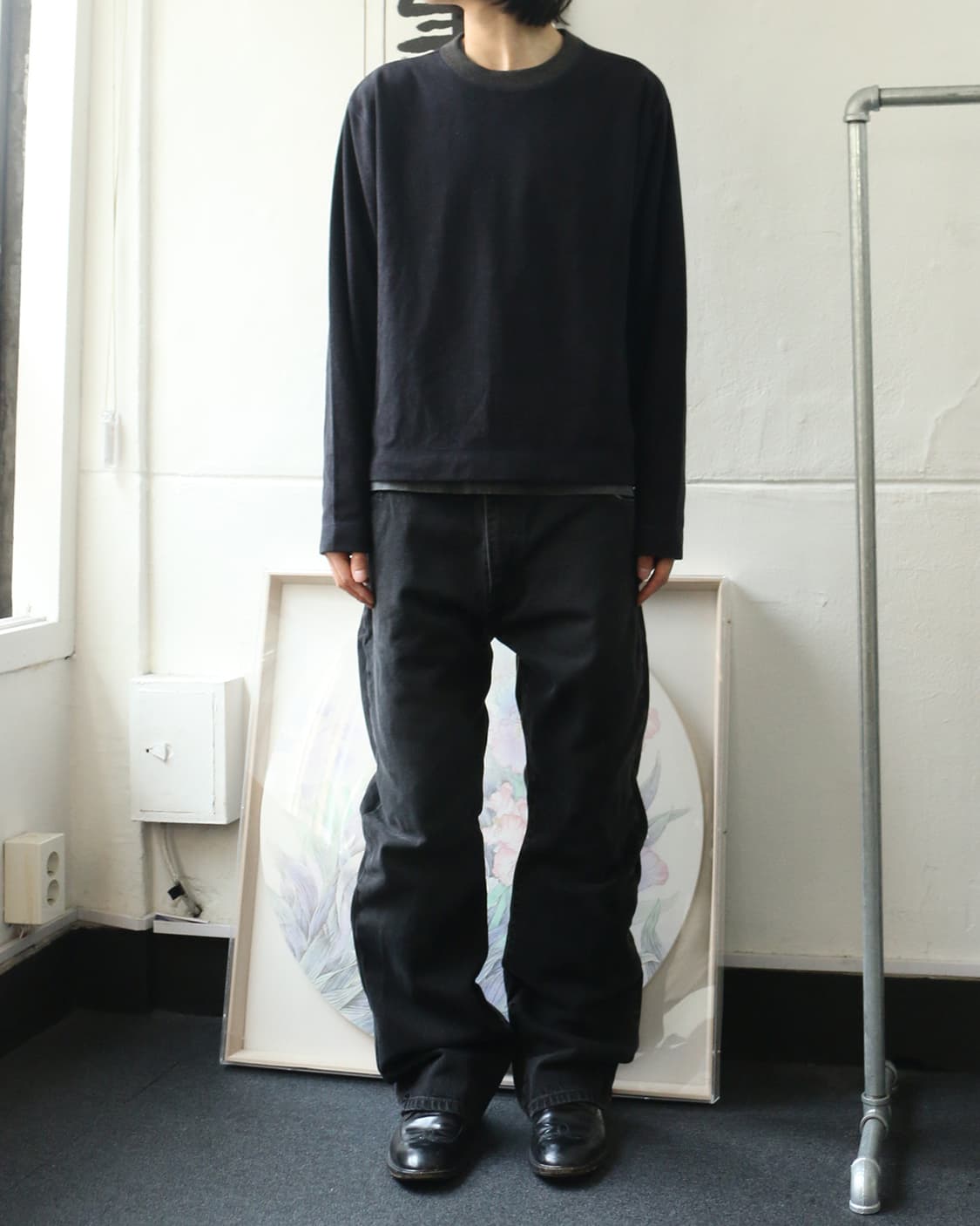 모스키노 그레이 니트 탑 상품이미지2