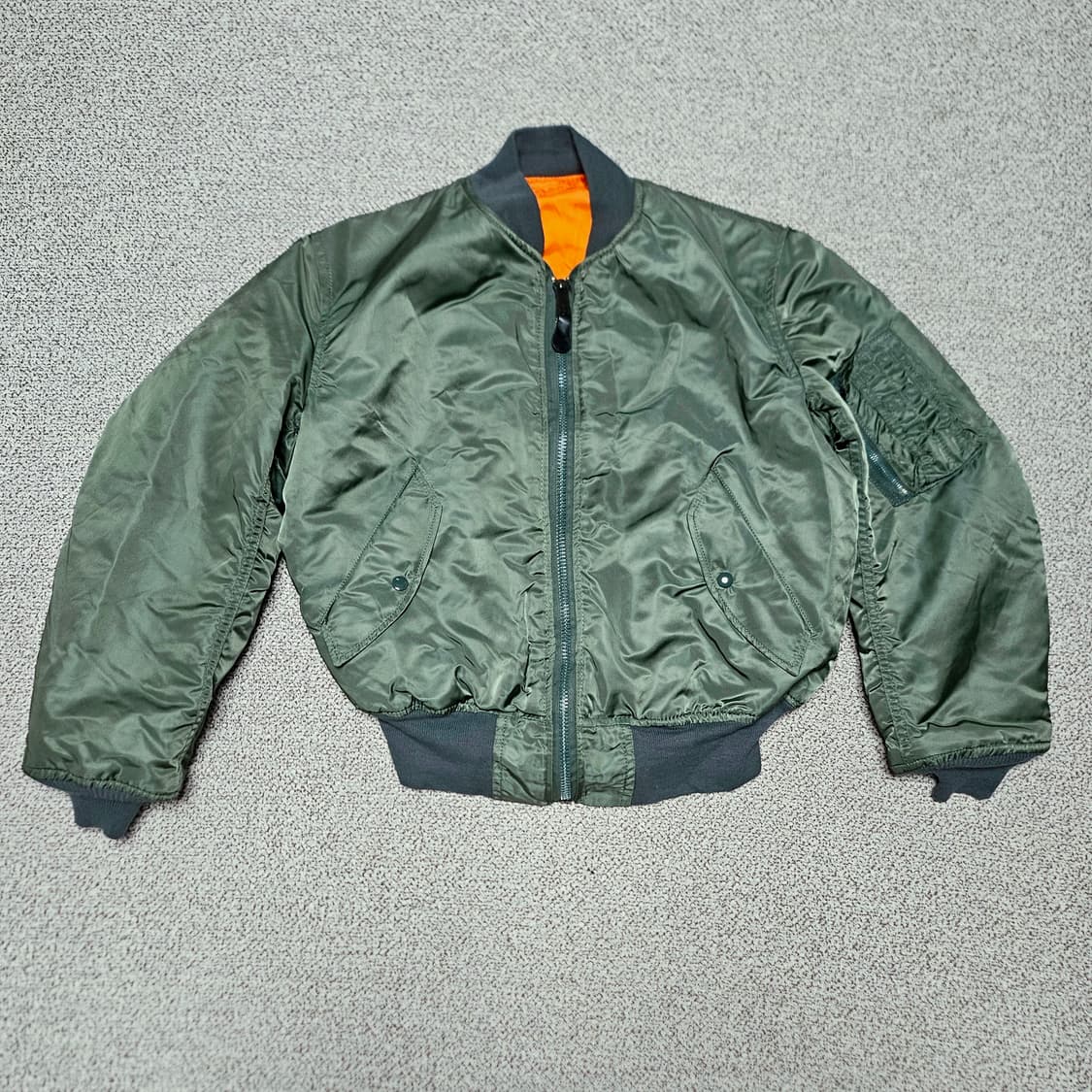 알파인더스트리 ma-1  made in usa m사이즈 민수용 민트급 상품이미지2