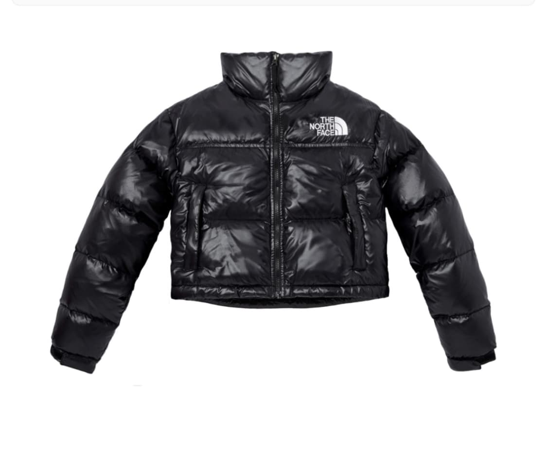 노스페이스 눕시 숏 자켓 블랙 사이즈 L 노페 숏패딩 크롭 패딩 nj1d 상품이미지1